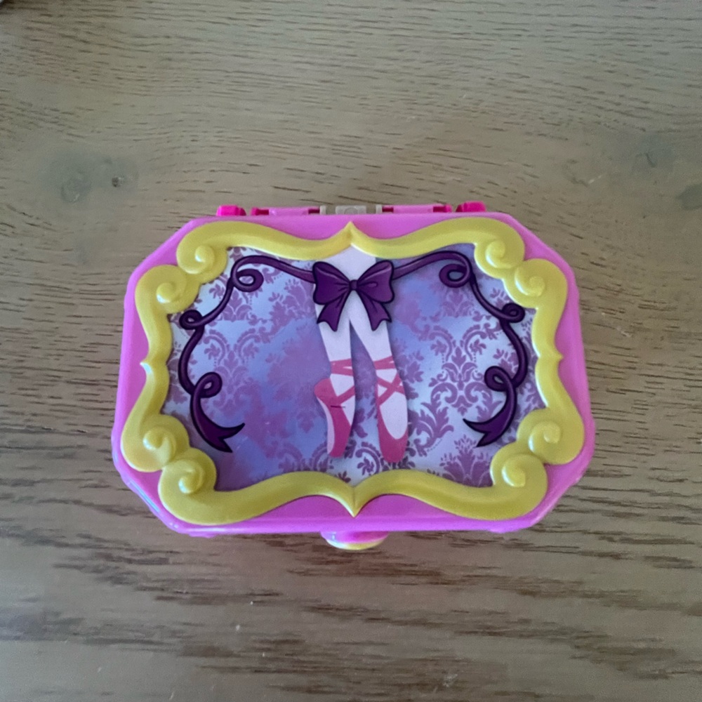 Pink and Yellow Ballet Polly Pocket